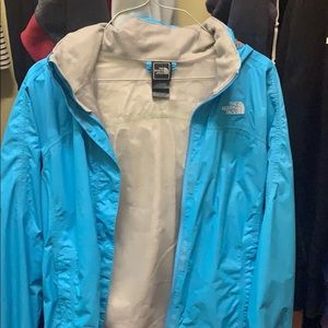 The North Face rain jacket